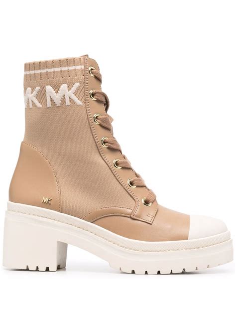 Corey Logo Jacquard Combat Boot 